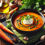 sopa de cenoura rápida detox rica em nutrientes