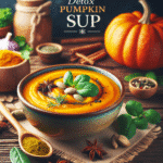 sopa de abóbora rápida detox cheia de sabor e saúde