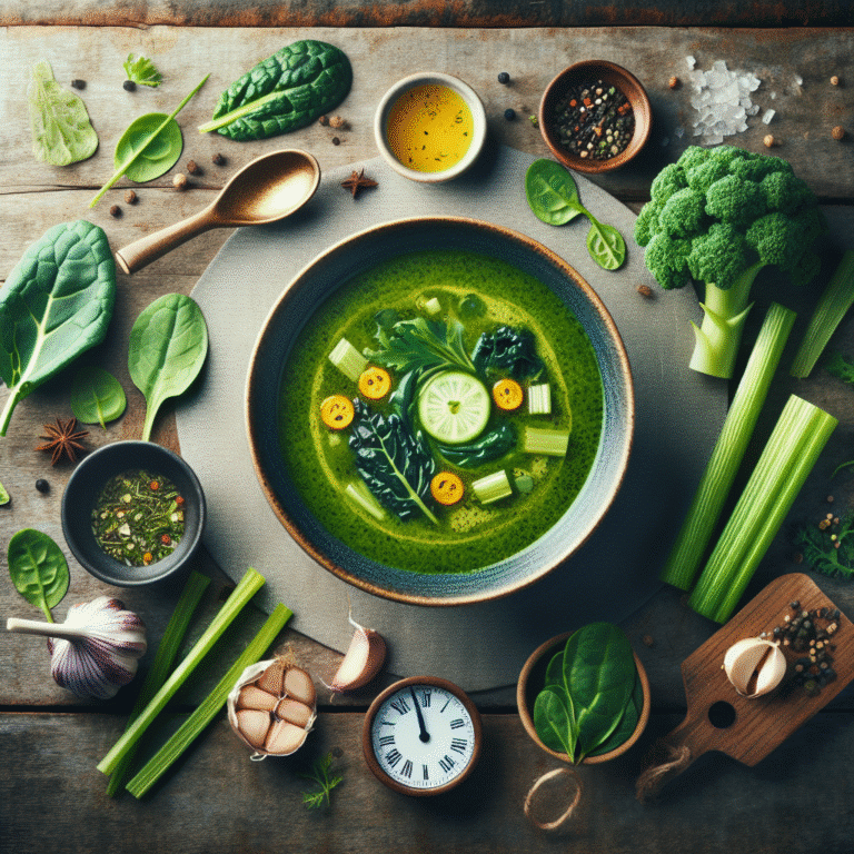 receita de sopa detox fácil e rápida