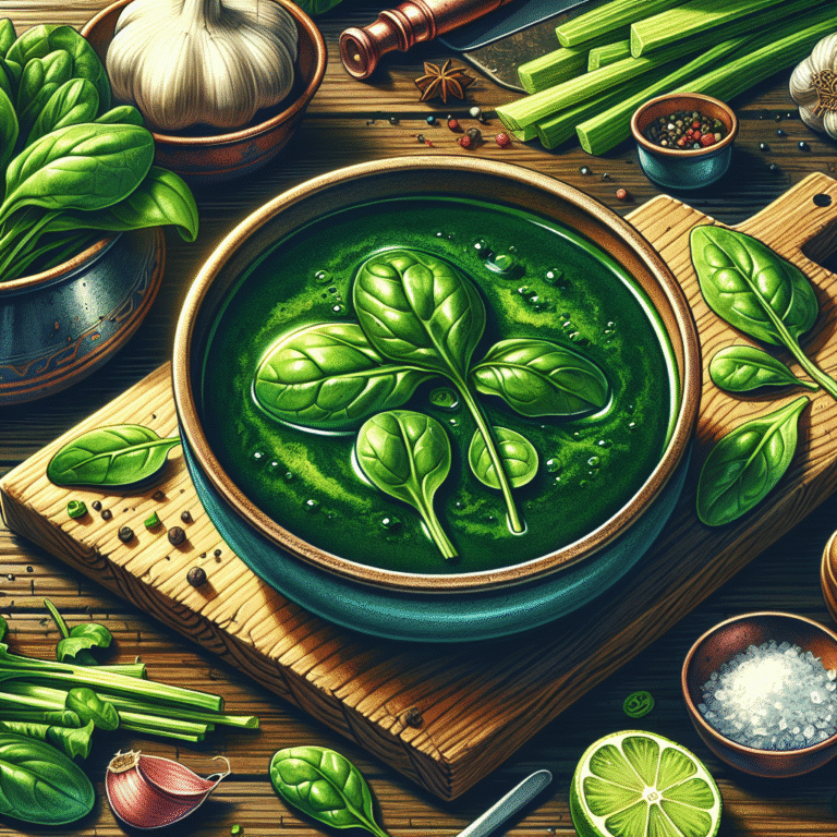 sopa detox verde com espinafre: benefícios e receitas