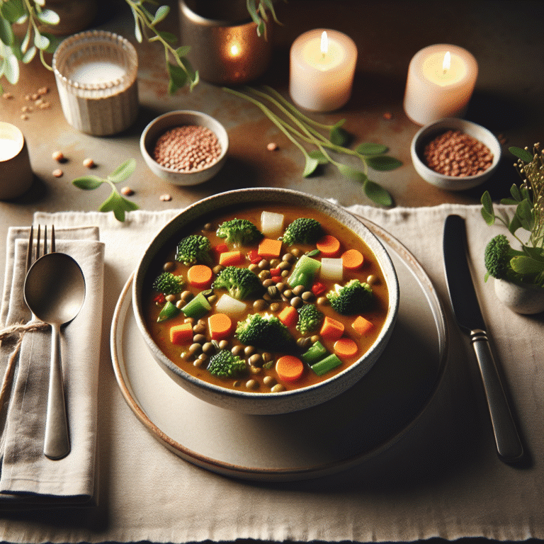 sopa detox rápida para o jantar: leve e nutritiva